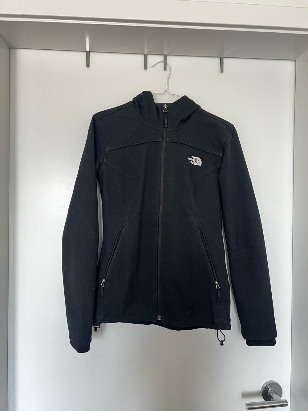 The North Face Black Hooded Softshell Jacket